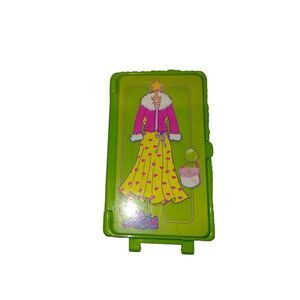 Vtg Mattel Polly Pocket 2000 Super Stylin' Bedroom Closet Bed Replacement Part